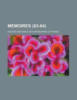 Book cover for Memoires (63-64)