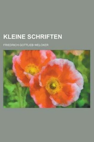 Cover of Kleine Schriften