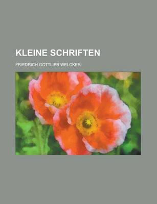 Book cover for Kleine Schriften