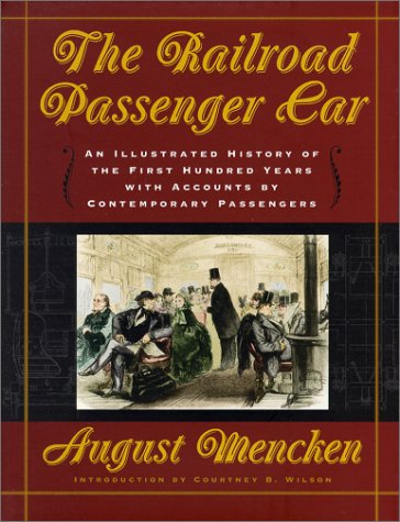 Book cover for The Railroad Passenger Car