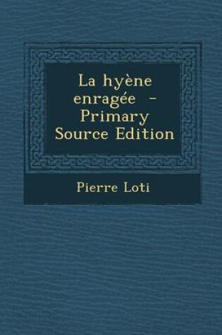 Cover of La Hyene Enragee