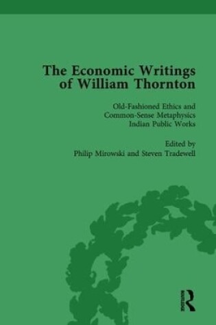 Cover of The Economic Writings of William Thornton Vol 5