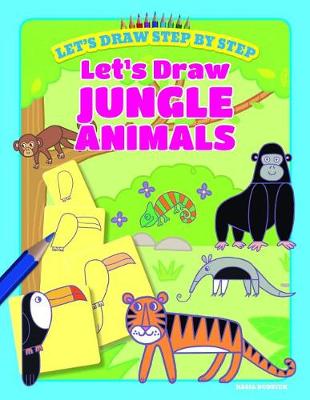 Book cover for Let's Draw Jungle Animals