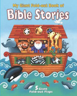 Book cover for My Giant Fold-Out Book of Bible Stories