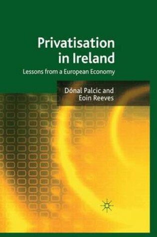 Cover of Privatisation in Ireland