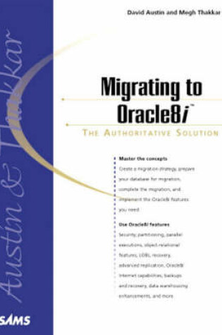 Cover of Migrating to Oracle8i