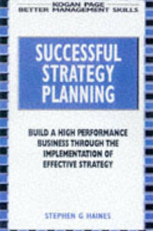 Cover of Successful Strategy Planning