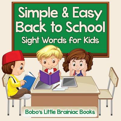 Book cover for Simple & Easy Back to School - Sight Words for Kids