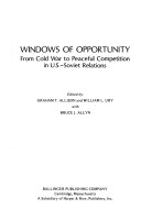 Book cover for Windows of Opportunity