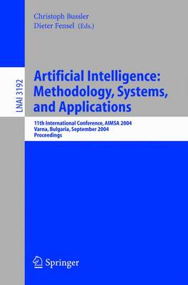 Book cover for Artificial Intelligence: Methodology, Systems, and Applications