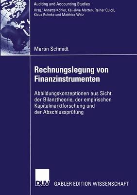 Book cover for Rechnungslegung von Finanzinstrumenten