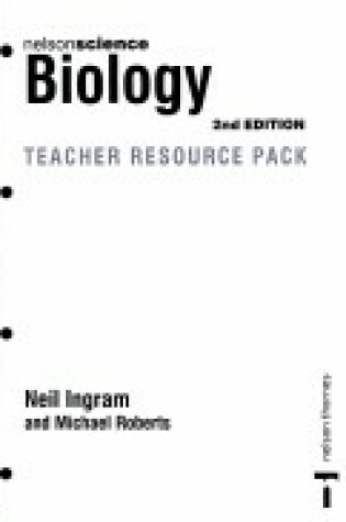 Cover of Nelson Science Biology Teacher Resource Pack