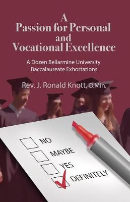 Book cover for A Passion for Personal and Vocational Excellence