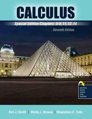 Book cover for Calculus: Special Edition Chapters 5-8, 11, 12, 14