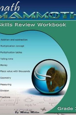 Cover of Math Mammoth Grade 3 Skills Review Workbook