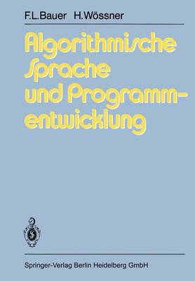 Book cover for Algorithmische Sprache Und Programmentwicklung