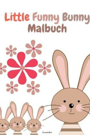 Cover of Little Funny Bunny Malbuch