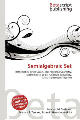 Book cover for Semialgebraic Set