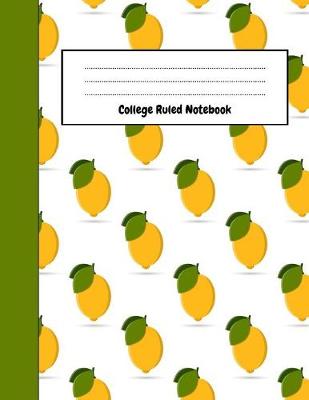 Book cover for College Ruled Notebook