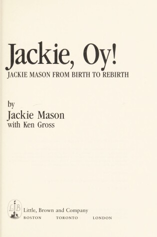 Cover of Jackie, Oy!