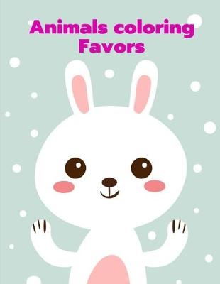 Book cover for Animals Coloring Favors