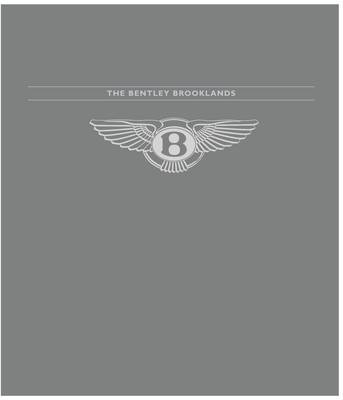Book cover for The Bentley Brooklands