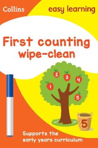 Cover of First Counting Age 3-5 Wipe Clean Activity Book