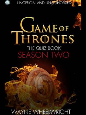 Book cover for Game of Thrones the Quiz Book - Season Two