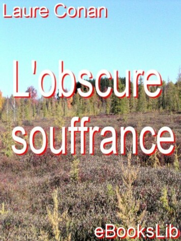 Book cover for L'Obscure Souffrance