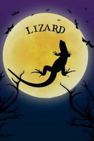 Cover of Lizard Notebook Halloween Journal