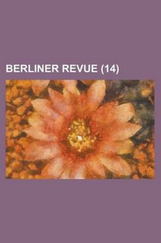 Cover of Berliner Revue (14)