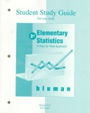 Book cover for Student Study Guide for Use with Elementary Statistics