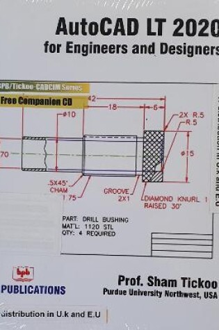 Cover of Autocad Lt 2020 For Engineers And Designers