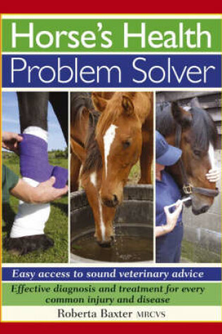 Cover of Horses Health Problem Solver