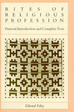 Cover of Rites of Religious Profession