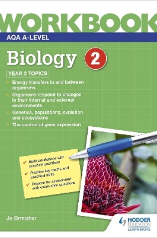 Cover of AQA A-level Biology Workbook 2