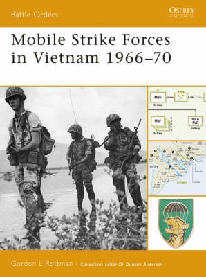 Book cover for Mobile Strike Forces in Vietnam 1966-70