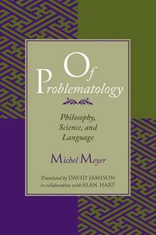 Cover of Of Problematology