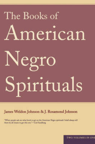Cover of The Books Of American Negro Spirituals