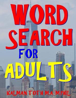 Book cover for Word Search for Adults