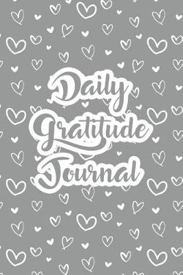 Cover of Gratitude Journal Scribbly Hearts Pattern 15