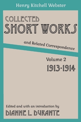 Book cover for Collected Short Works and Related Correspondence Vol. 2