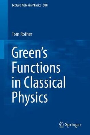 Cover of Green's Functions in Classical Physics
