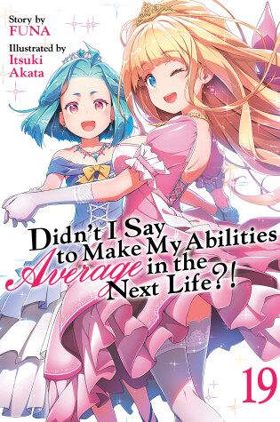 Cover of Didn't I Say to Make My Abilities Average in the Next Life?! (Light Novel) Vol. 19