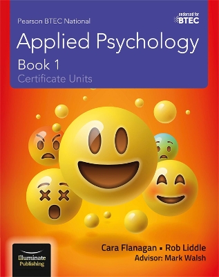 Book cover for Pearson BTEC National Applied Psychology: Book 1