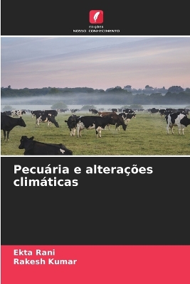 Book cover for Pecuária e alterações climáticas