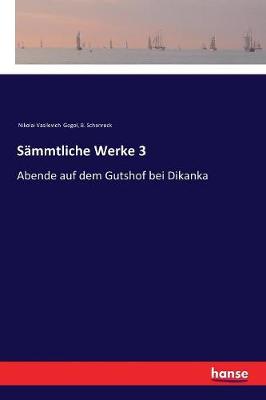 Book cover for Sämmtliche Werke 3