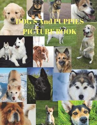 Book cover for Dogs And Puppies Picture Book