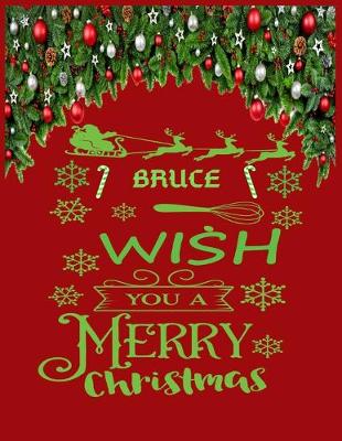 Book cover for BRUCE wish you a merry christmas