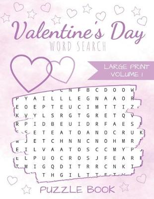 Book cover for Valentine's Day Word Search